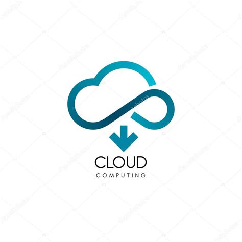 Cloud computing logo — Stock Vector © mrEleidan #84557270