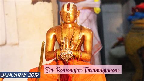 SriPerumbudur Ramanujar Thirumanjanam - YouTube