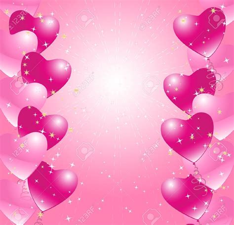 balloon graphics pink glitter - Google Search | Heart balloons, Balloon background, Balloons