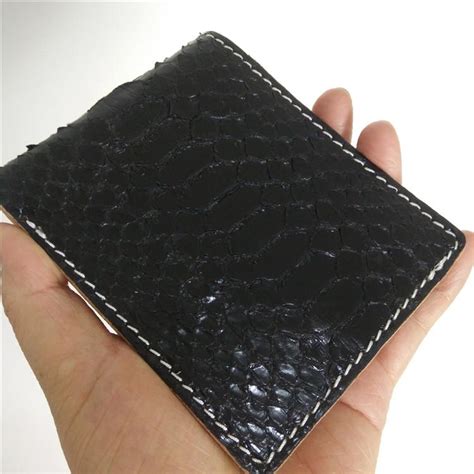 [On Sale] Handmade Cool Mens Snake Skin Small Wallets Slim billfold Wa – iChainWallets