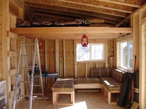 shed roof cabin with loft - Google Search | Cabin plans with loft, Cabin loft, Tiny house loft