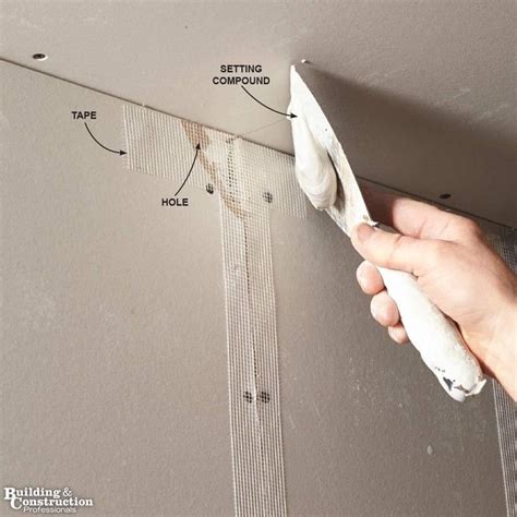 Installing Wall Switch: Taping corners drywall