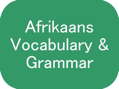 Afrikaans Days with Audio - ielanguages.com