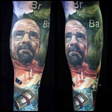 50 Breaking Bad Tattoo Designs For Men - Walter White Ink Ideas