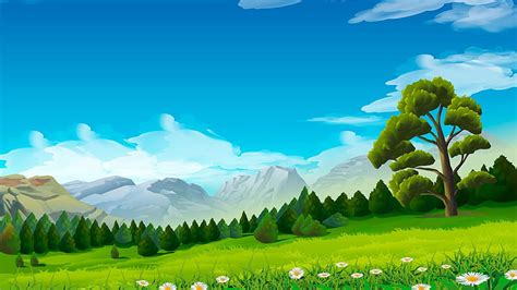 Animation Nature Wallpaper