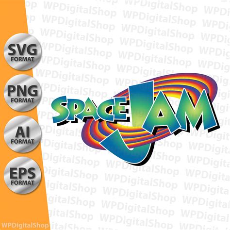 Space Jam Logo Adobe Illustrator Files High Quality Logo Print Ready ...