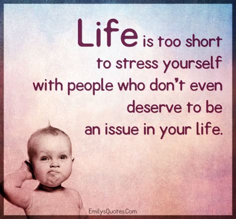 Life is too short to stress yourself with people who don’t even | Popular inspirational quotes ...