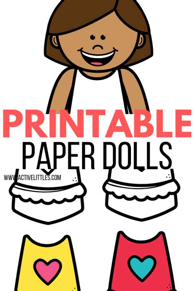 Free Printable Paper Dolls - Active Littles