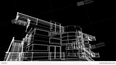Building Sketch Construction Stock Animation | 503045