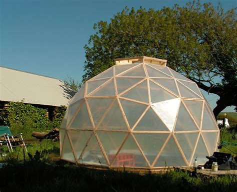 A Beautifully Efficient DIY Dome Greenhouse