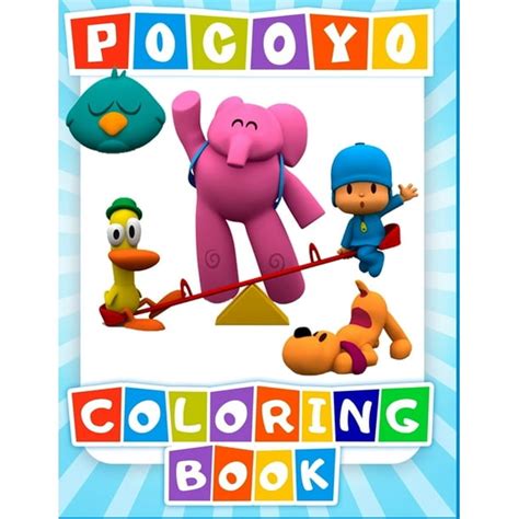 POCOYO Coloring Book : 48 Exclusive Illustrations (Paperback) - Walmart.com - Walmart.com