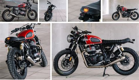 This Custom RE Interceptor 650 Takes Its Styling Inspiration From Retro Scrambler