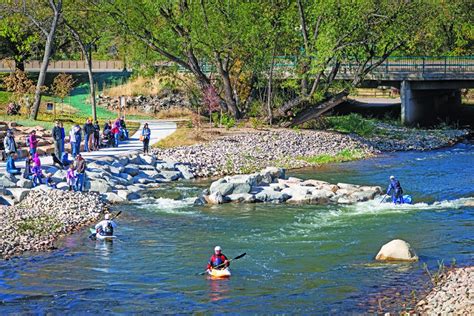 Whitewater Park a short drive from Berthoud offers recreation, environmental amenities ...