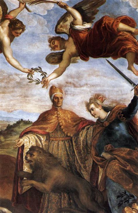 Allegory of the Victory over the League of Cambrai (detail) by PALMA ...