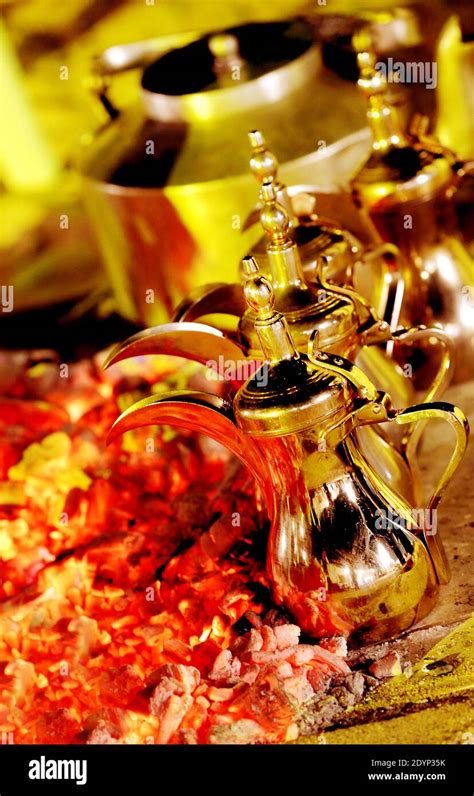 arabic coffee pot Stock Photo - Alamy