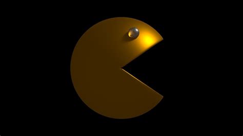 3D Pacman free 3D model | CGTrader