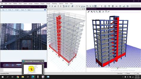 Coupling Beam or Spandrel Design & Detailing in ETABS || Coupling Beam ...