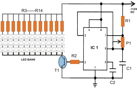 Led Lamp Circuit Diagram