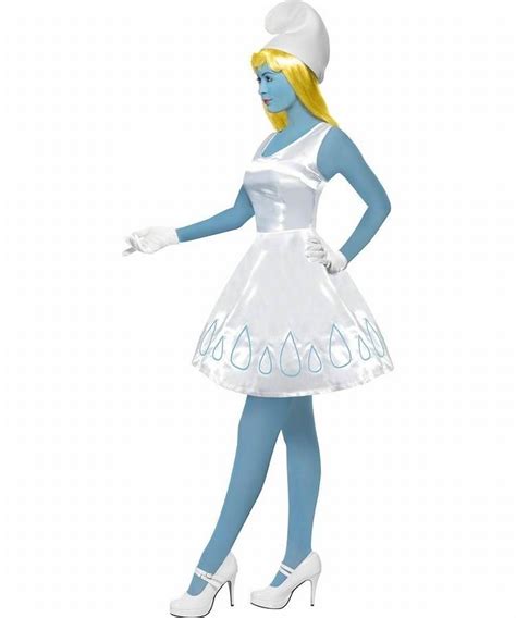 Image result for Smurfette Costume for Women | Schlumpfine kostüm ...