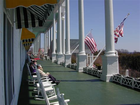 Front Porch of Grand Hotel – Mackinac Island