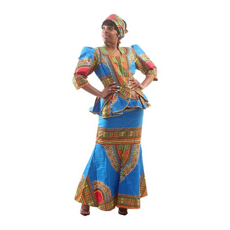 Traditional African Woman Dress