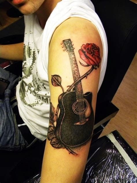 17 Best images about Guitar Tattoos on Pinterest | Acoustic guitars ...