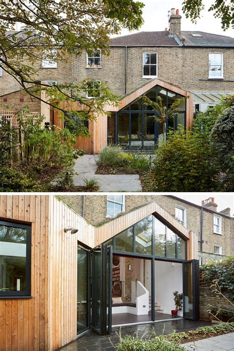 A Modern Wood Rear Extension Was Added To This Home In England | CONTEMPORIST