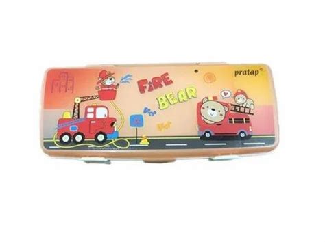 Kids Plastic Pencil Box at Rs 75/piece | प्लास्टिक का पेंसिल पेन in ...