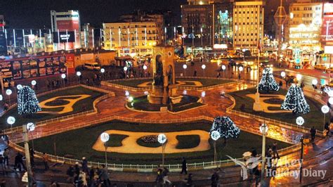 Taksim Square - Turkey Holidays 2024 Diary