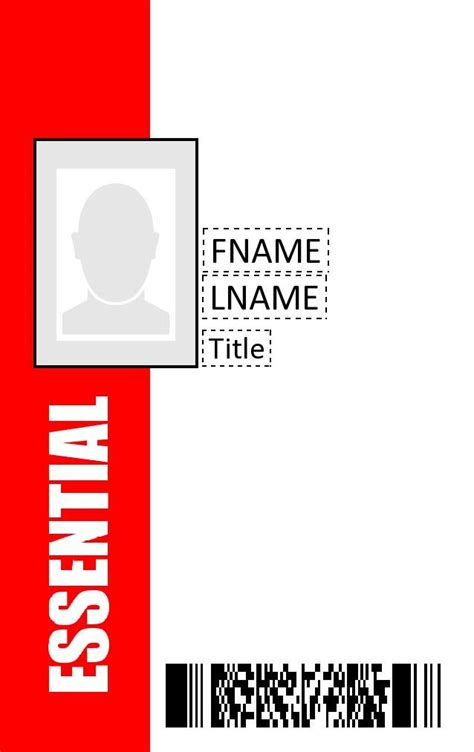 Essential Employee ID Badge Templates | IDville