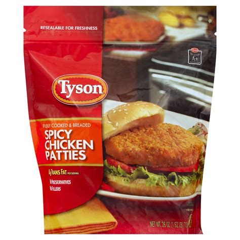 Tyson Southern Fried Chicken Patties 26 oz | Shipt