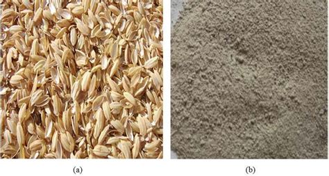 (a) Rice husk, (b) Rice husk ash. | Download Scientific Diagram