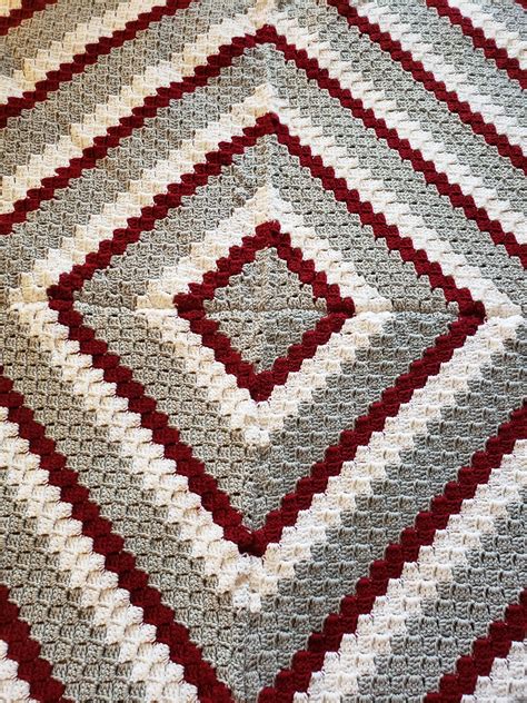 Diamond Crochet Blanket | Etsy | Crochet blanket etsy, Crochet blanket, Crochet