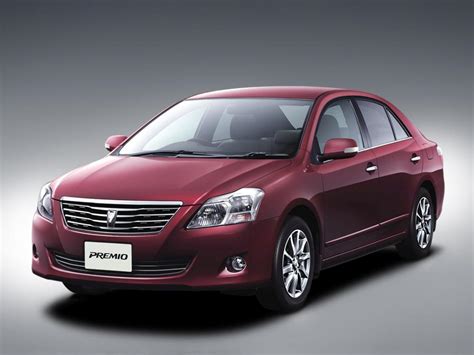 Toyota Premio technical specifications and fuel economy