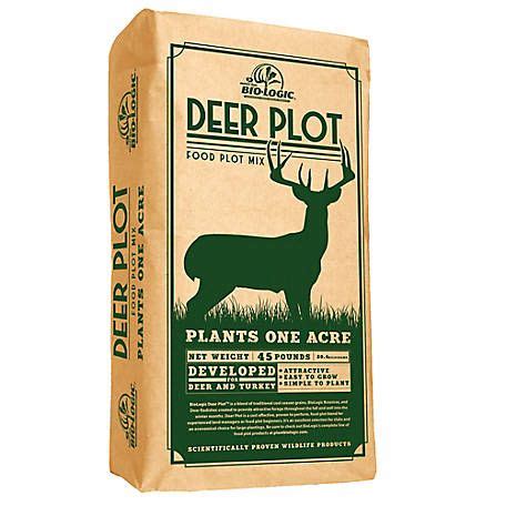 BioLogic Deer Plot Food Plot Mix, 45 lb., Covers 1 Acre at Tractor Supply Co.