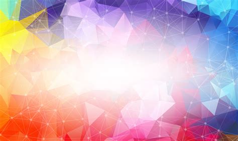 Colorful low poly background. Polygonal design pattern. Bright mosaic ...