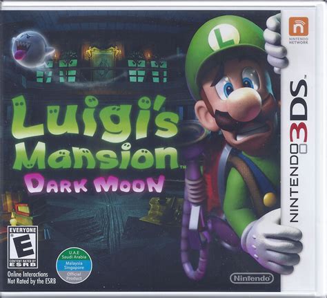 Luigis Mansion: Dark Moon - Nintendo 3Ds - Walmart.com