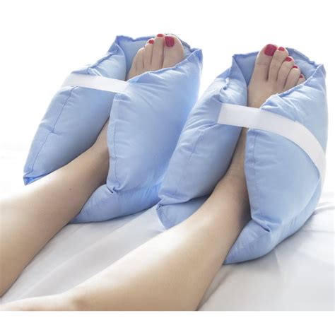 DMI Heel Cushion Protector Pillow to Relieve Pressure from Sores and Ulcers, Foot Pillow, FSA ...