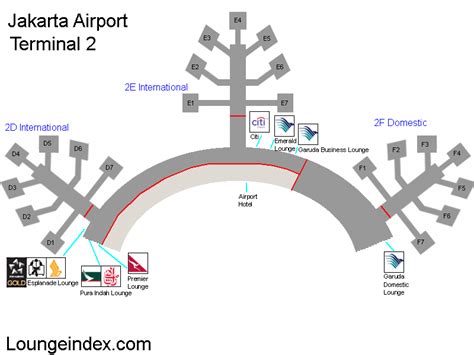 CGK: Jakarta Airport Guide - Terminal map, airport guide, lounges, bars ...