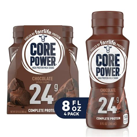 Core Power 8 fl oz 4 Pack - 24g Chocolate Core Power Protein Drink by ...