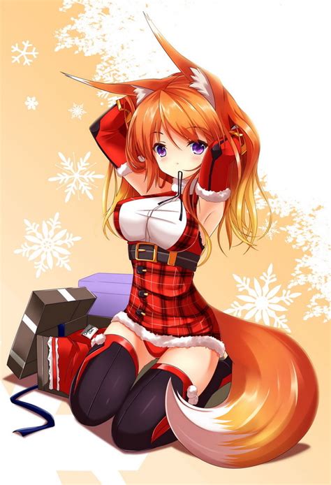 15+ Cute Anime Fox Girl Wallpaper - Baka Wallpaper