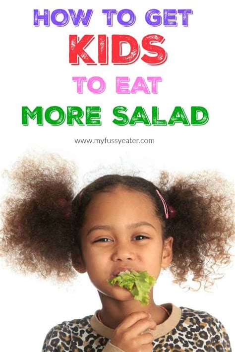 5 Top Tips To Get Kids Eating Salad - My Fussy Eater | Easy Family Recipes