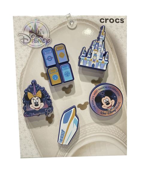 Disney Crocs Jibbitz Charms - 50th Anniversary