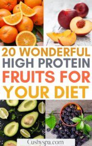 10 High Protein Fruits To Include in Your Diet - Cushy Spa