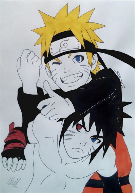 Menma and Naruto Uzumaki - Naruto by mishoka303 on DeviantArt