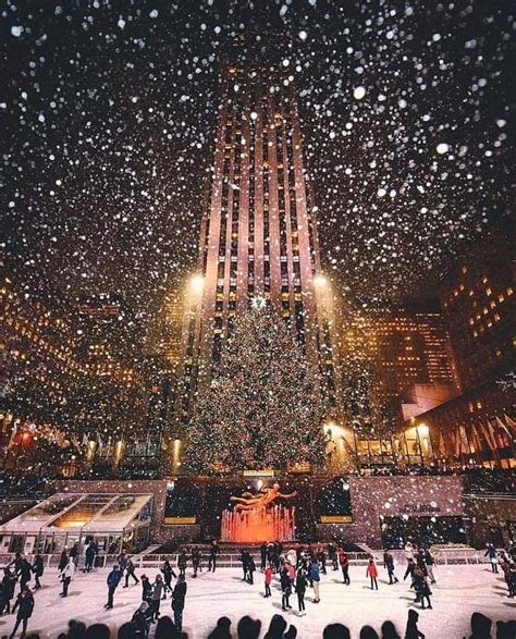 Christmas in New York City ️ ️ | New york weihnachten, New york city ...