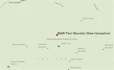 North Twin Mountain (New Hampshire) Mountain Information