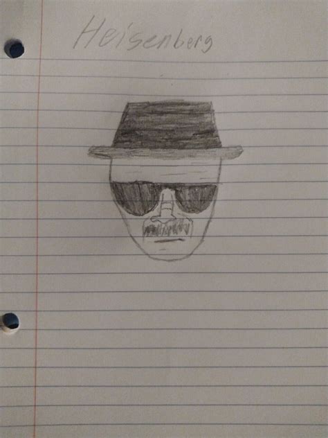 Heisenberg Sketch Tattoo