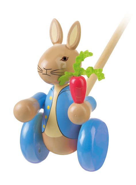 Orange Tree Toys Peter Rabbit Push Along