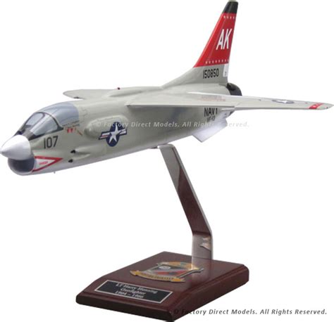 Vought F-8 Crusader Military Airplane Models | Factory Direct Models